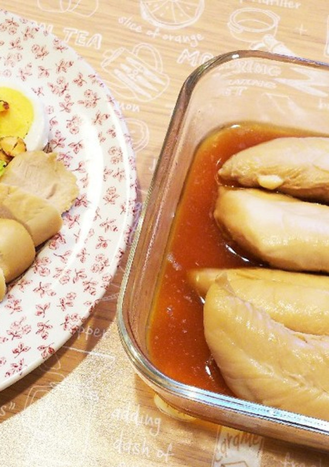 鶏ささみのさっぱり煮-レシピのメイン写真