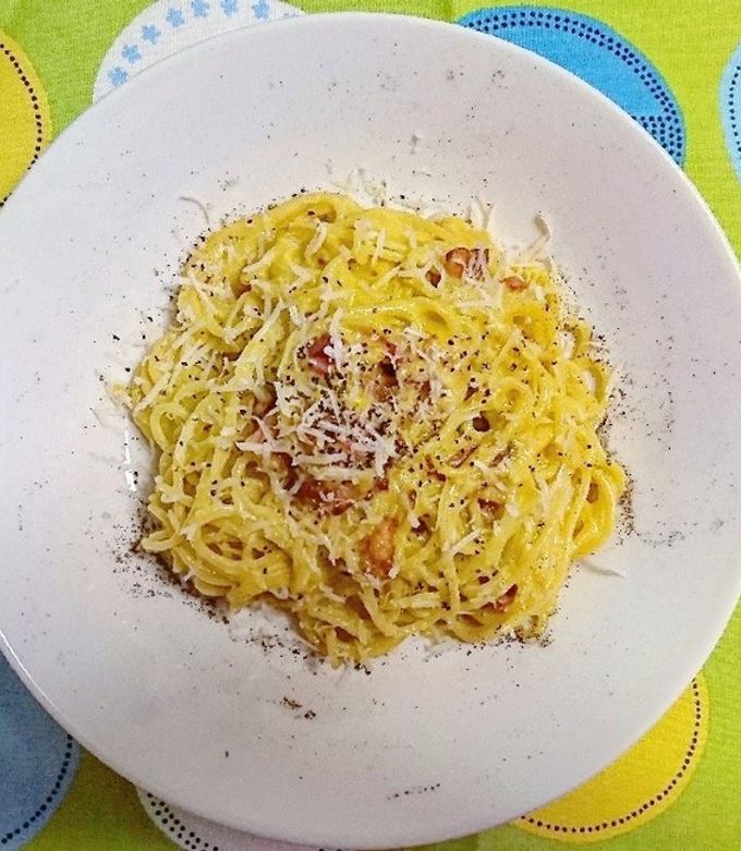 超濃厚！本場ローマの本格カルボナーラ by ☆ガンガン