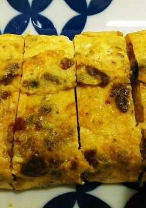 業務スーパー☆牛タンしぐれで玉子焼き-レシピのメイン写真