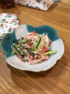 甘酢でさっぱり♪もやしとカニカマの和え物-レシピのメイン写真