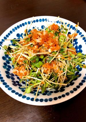 とびっことカイワレ大根のサラダ-レシピのメイン写真
