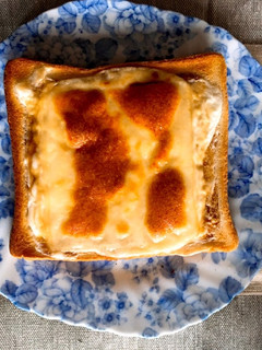 バスクチーズケーキ風(?)トースト-レシピのメイン写真