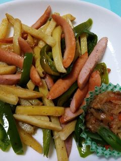 ジャーマンポテトみたいな炒めもの♪-レシピのメイン写真