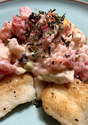 簡単便利！トマト&ポテサラソース-レシピのメイン写真