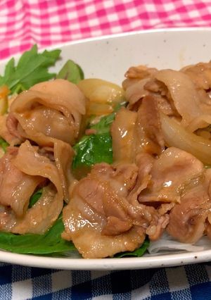 お手軽晩御飯☆今が旬！新玉ねぎの豚丼-レシピのメイン写真