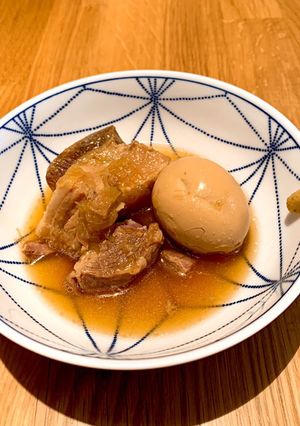 圧力鍋で簡単、豚の角煮-レシピのメイン写真