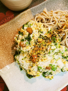 ざっくりネバ蕎麦-レシピのメイン写真
