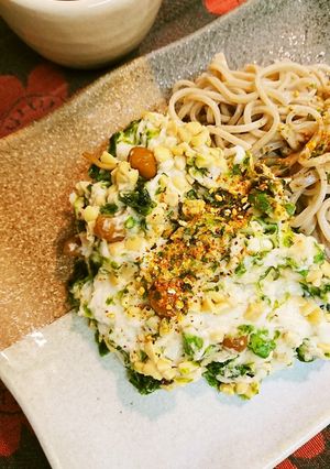 ざっくりネバ蕎麦-レシピのメイン写真