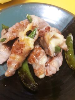 スナップえんどうの肉巻き-レシピのメイン写真