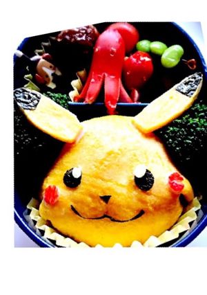 簡単♪可愛い☆ピカチュウのキャラ弁-レシピのメイン写真