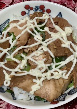 ネギ焼き豚丼-レシピのメイン写真
