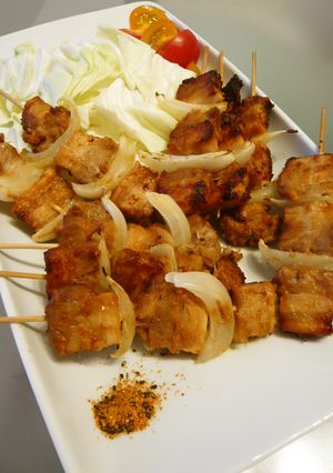 故郷の味・・・焼き鳥メニューの味噌バラ-レシピのメイン写真