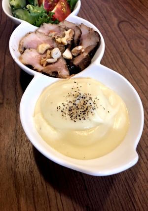 簡単♡なめらか〜な豆乳マッシュポテト-レシピのメイン写真