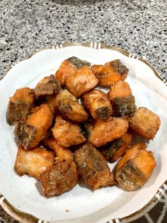 フライパンで!こども大好き秋鮭の竜田揚げ-レシピのメイン写真