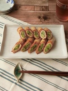 材料4つ★ちくわいんげんのマヨ醤油炒め-レシピのメイン写真
