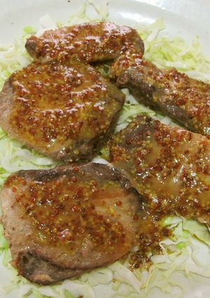 焼きブリのマスタードソースかけ-レシピのメイン写真