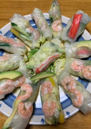 生春巻き-レシピのメイン写真