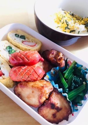 13.久々旦那様唐揚げ弁当-レシピのメイン写真