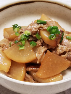 簡単・美味しい♪大根と豚バラの甘辛炒め-レシピのメイン写真