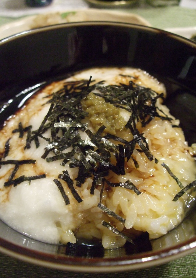 とろろ卵かけ丼　ゆず胡椒添え♪-レシピのメイン写真