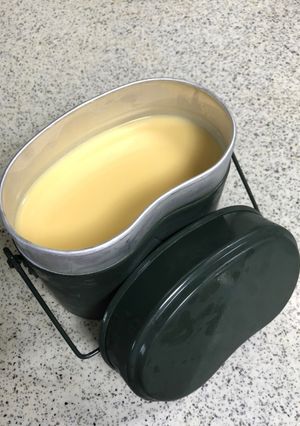 飯ごうプリン BBQやキャンプなどに-レシピのメイン写真