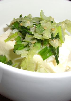 ねぎ塩豆腐-レシピのメイン写真