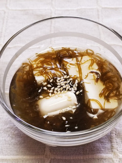 ☆さっぱり♪もずく・豆腐☆-レシピのメイン写真