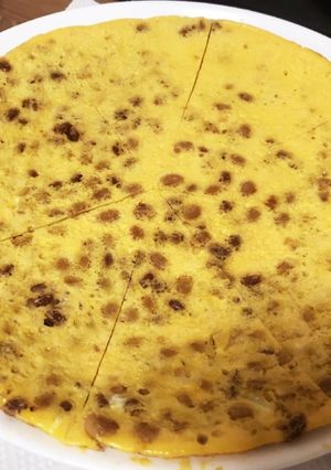 卵と納豆の焼いたやつ-レシピのメイン写真