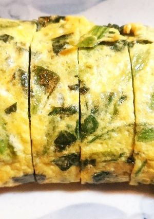 ♡冷凍ほうれん草の玉子焼き♡-レシピのメイン写真