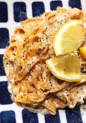 生クリーム不使用！レモンクリームパスタ-レシピのメイン写真