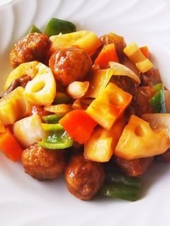 大豆ミートの酢豚*-レシピのメイン写真