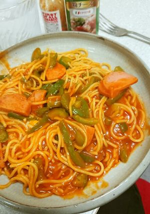 ★超簡単フライパンひとつでナポリタン★-レシピのメイン写真