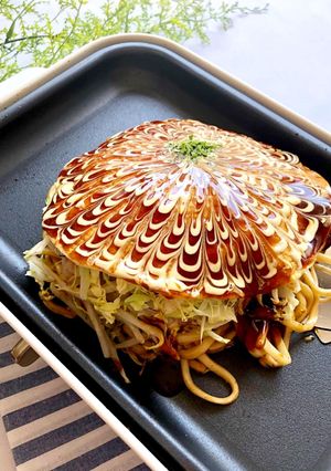 広島風お好み焼き-レシピのメイン写真