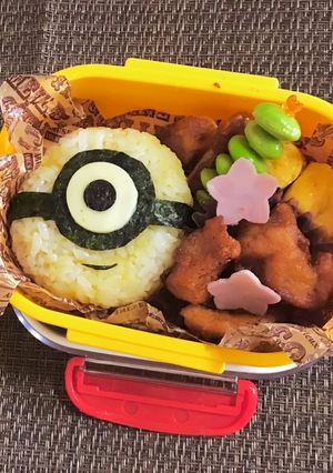 お弁当《 ミニオン 》-レシピのメイン写真