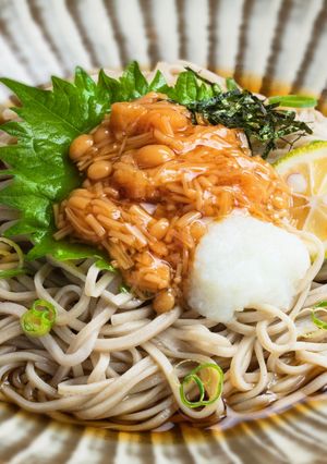 なめ茸 おろしそば-レシピのメイン写真