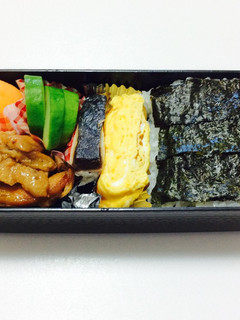 146、2段のり弁と鶏の照り焼き弁当♡-レシピのメイン写真