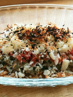 犬ご飯 イワシのトマトチーズ焼き-レシピのメイン写真