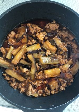 パスタに ひき肉を豆に替えても-レシピのメイン写真