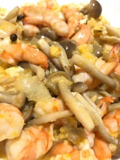 【簡単】エビ卵中華炒め-レシピのメイン写真