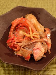 キンメダイのカマ煮付け-レシピのメイン写真