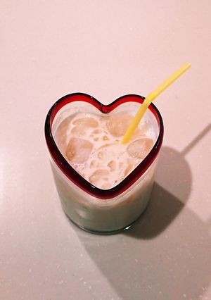 飲みやすい！豆乳&いちご酢ドリンク♥️-レシピのメイン写真