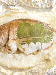 鯛の塩釜覚書-レシピのメイン写真