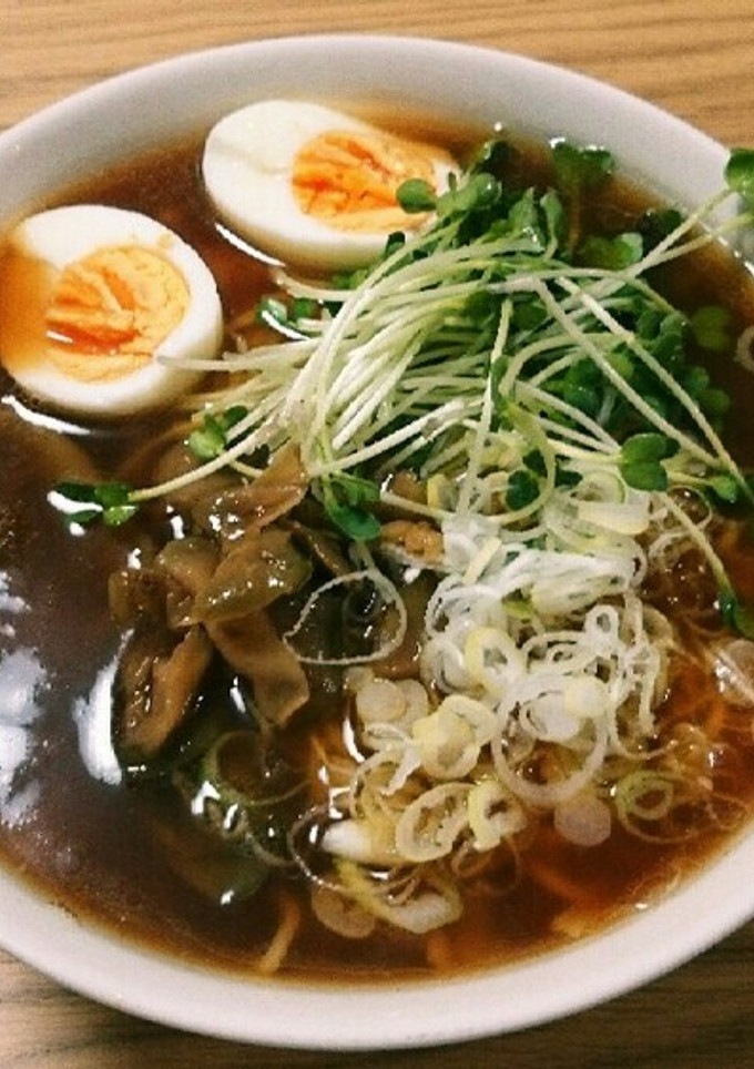 ザーサイとかいわれのさっぱりラーメン-レシピのメイン写真