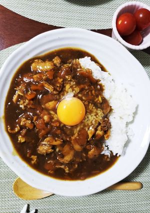 圧力鍋で鶏手羽元チキンカレー(市販ルー)-レシピのメイン写真