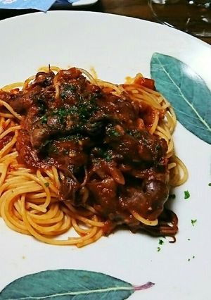 ホタルイカの簡単トマトパスタ-レシピのメイン写真