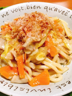 野菜もりもり簡単美味しい!焼うどん☆☆-レシピのメイン写真