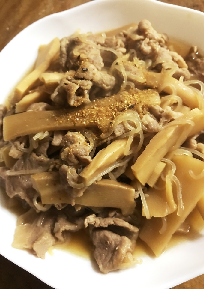ご飯が進む♪しらたきとメンマの煮物-レシピのメイン写真