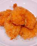 鶏胸肉にチーズを挟んで、チーズチキンかつ