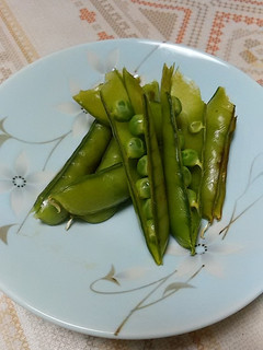 さやえんどうの丸ごと焼き-レシピのメイン写真