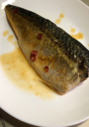 塩サバの酒蒸し-レシピのメイン写真